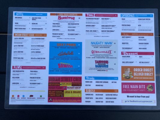 Menu photo 8 Curry Up Now Alpharetta, GA