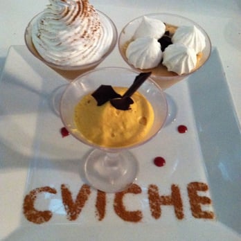 CVI.CHE 105 - Trilogy of desserts - Peruvian Near Me - Miami, Florida