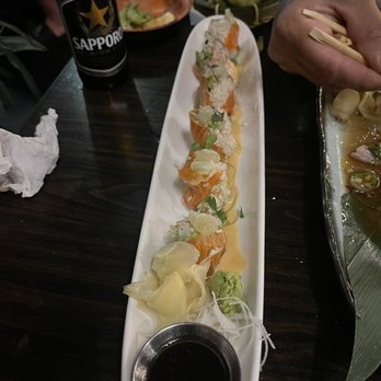 Sushiko - Pink Lady Roll : Small Little Pillows of Creamy Crab with Avocado and Salmon: HEAVEN - Sushi Bars Near Me - Rohnert Park, California Sushiko - Pink Lady Roll : Small Little Pillows of Creamy Crab with Avocado and Salmon: HEAVEN - Sushi Bars Near Me - Rohnert Park, California