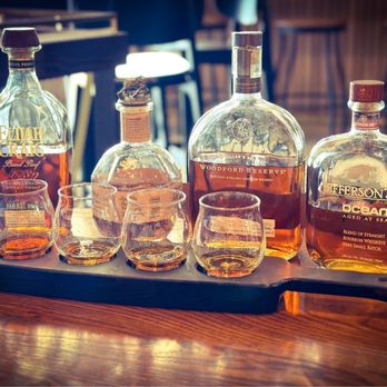 Ember & Iron - Bourbon flight- highly recommend! - American Near Me - Jacksonville, Florida