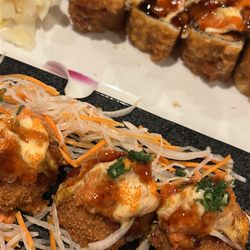 Okinii Japanese Restaurant - Crispy Rice, Rocky mountain