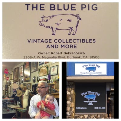 The Blue Pig by null