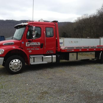 Glenn's Towing & Recovery - 2013 Freightliner with Century LCG 22ft Rollback - Towing Near Me - Guild, Tennessee Glenn's Towing & Recovery - 2013 Freightliner with Century LCG 22ft Rollback - Towing Near Me - Guild, Tennessee