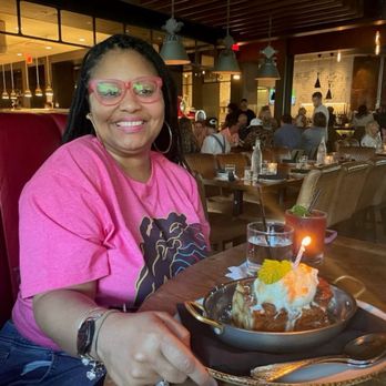 Haywire - Me on my birthday!! Free cake!! - New American Near Me - Plano, Texas