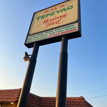 Ray's Tepeyac - a restaurant sign - Mexican Near Me - Covina, California Ray's Tepeyac - a restaurant sign - Mexican Near Me - Covina, California