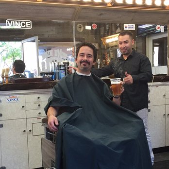 Town Square Barbers - Enjoying a beer before Orlando gets started... - Barbers Near Me - Vacaville, California Town Square Barbers - Enjoying a beer before Orlando gets started... - Barbers Near Me - Vacaville, California
