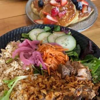 Short Grain - Pork adobo bowl, lemon ricotta hot cakes, pork belly banh mi - Coffee & Tea Near Me - Jersey City, New Jersey Short Grain - Pork adobo bowl, lemon ricotta hot cakes, pork belly banh mi - Coffee & Tea Near Me - Jersey City, New Jersey