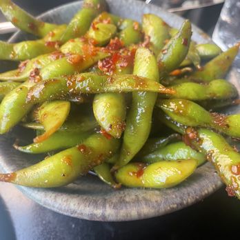 Hideout - The absolute best edamame I have ever tasted! No joke! If you like spice and you like drama....this is a must - Bars Near Me - Honolulu, Hawaii