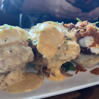 Ruby Slipper Baton Rouge - Benedict Trio...ridiculously good. - Cafes Near Me - Baton Rouge, Louisiana Ruby Slipper Baton Rouge - Benedict Trio...ridiculously good. - Cafes Near Me - Baton Rouge, Louisiana