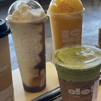 Dol Coffee House - Matcha coffee, banana coffee, milk tea, mango slush - Coffee & Tea Near Me - Gardena, California Dol Coffee House - Matcha coffee, banana coffee, milk tea, mango slush - Coffee & Tea Near Me - Gardena, California