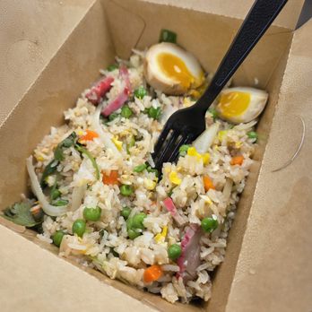 Bistro Elysium - Fried Rice with Soy Sauce Egg - Asian Fusion Near Me - Portland, Oregon Bistro Elysium - Fried Rice with Soy Sauce Egg - Asian Fusion Near Me - Portland, Oregon