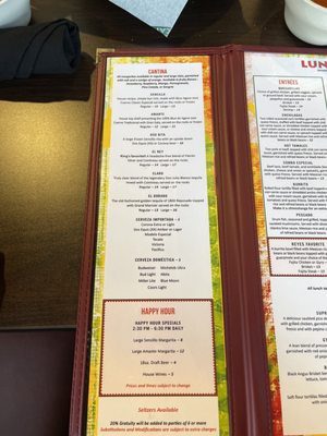 Menu photo 1 Los Reyes Mexican Grill Baton Rouge, LA