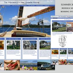 Pallasart Web Design - Moorings Resort - New Harbor