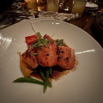 TAO Downtown Restaurant - Honey Glazed Salmon - Pan Asian Near Me - New York, New York TAO Downtown Restaurant - Honey Glazed Salmon - Pan Asian Near Me - New York, New York