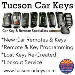 Tucson Car Keys - Car Key and Remote Specialists