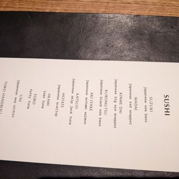 Hiroki - menu - Japanese Near Me - Philadelphia, Pennsylvania