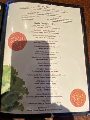 Menu photo 1 Emerson Hotel Emerson, NJ