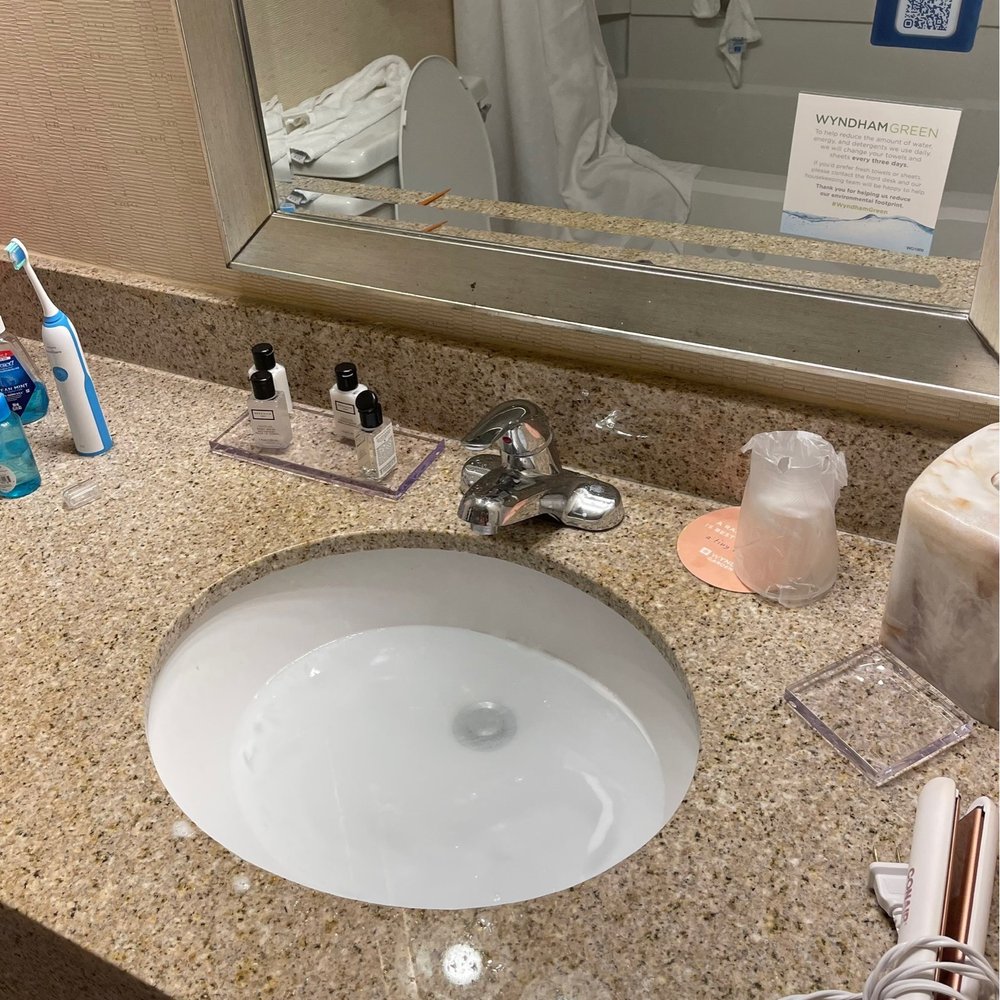 Wyndham Garden York - Clogged sink - Hotels Near Me - York, Pennsylvania