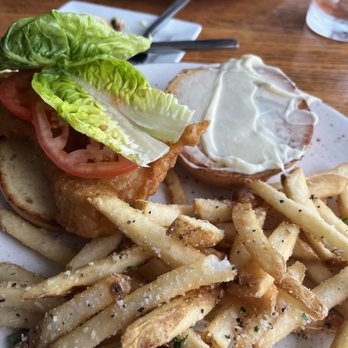 Rusty Pelican - Grouper Sandwich - Seafood Near Me - Tampa, Florida Rusty Pelican - Grouper Sandwich - Seafood Near Me - Tampa, Florida