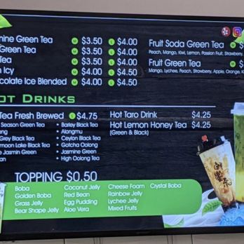 Gotcha Tea House - Menu says .50 cent but I was charged 75 cents for my topping . And they didn't give me the topping I asked for . - Tea Rooms Near Me - Rosemead, California Gotcha Tea House - Menu says .50 cent but I was charged 75 cents for my topping . And they didn't give me the topping I asked for . - Tea Rooms Near Me - Rosemead, California
