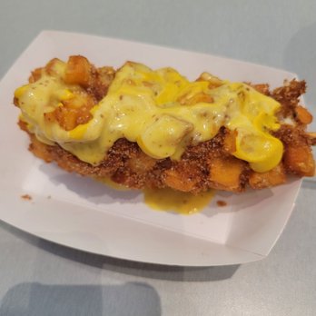 K-Dogs - All beef potato dog with honey mustard - Hot Dogs Near Me - Frisco, Texas