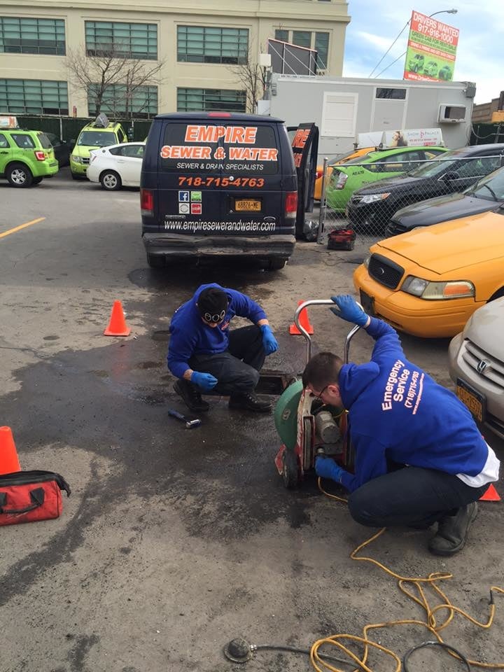 Slide of Empire Sewer and Water