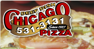 Chicago Deep Dish Pizza Logo