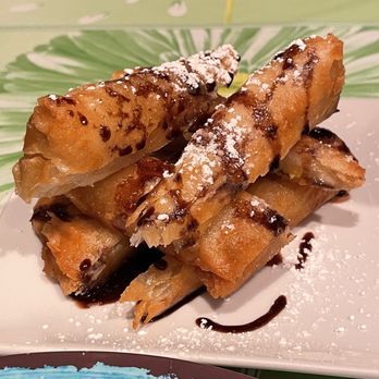 Joey's Kitchen Napili - Banana lumpia- good but wish it was a little more ripe for extra sweetness - Filipino Near Me - Lahaina, Hawaii Joey's Kitchen Napili - Banana lumpia- good but wish it was a little more ripe for extra sweetness - Filipino Near Me - Lahaina, Hawaii