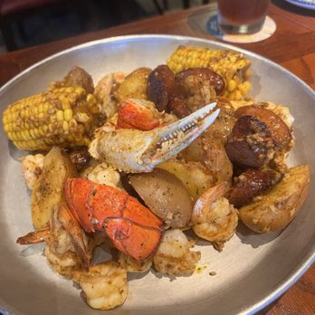Red Lobster - Boil that came with crab and lobster as well as some shrimp. - Seafood Near Me - Grand Island, Nebraska