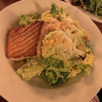 The Smith - Caesar Salad with roasted Salmon. Perfectly cooked salmon. - New American Near Me - New York, New York The Smith - Caesar Salad with roasted Salmon. Perfectly cooked salmon. - New American Near Me - New York, New York