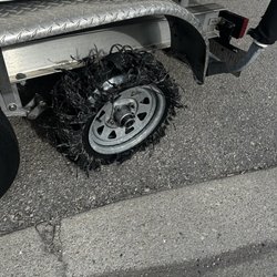 Affordable Trailers & Marine Services - Blown tire :(