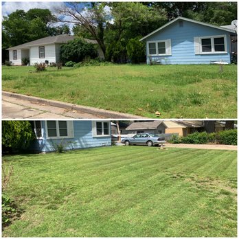 Cameron’s Push Mowing - before and after - Lawn Services Near Me Cameron’s Push Mowing - before and after - Lawn Services Near Me