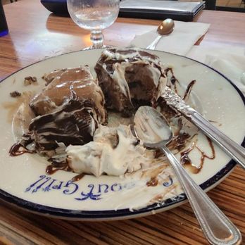 Coconut Grill - Failed to get a picture of our desert, before tearing into it:  Naughty Hula Mud Pie! - American Near Me - Hilo, Hawaii