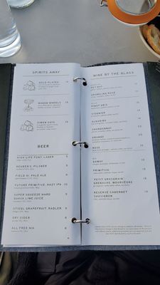 Menu photo 3 Firn Seattle, WA