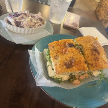 The Everyday Market - Mozz, pesto, chicken sandwich!! - Coffee & Tea Near Me - Belmont, North Carolina