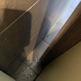 McDonald's - the shadow of a person on a toilet - Fast Food Near Me - Los Angeles, California