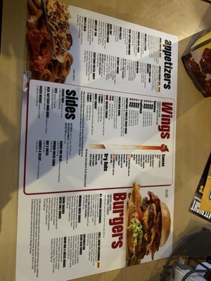 Menu photo 1 Buffalo Wild Wings Corona, CA