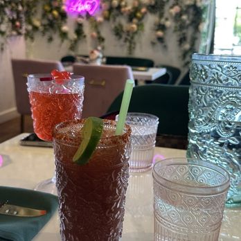 Sugar and Scribe - Michelada drink - Bakeries Near Me - La Jolla, California Sugar and Scribe - Michelada drink - Bakeries Near Me - La Jolla, California
