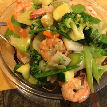 Red Lantern - Pan fried noodle with shrimp - Chinese Near Me - El Paso, Texas