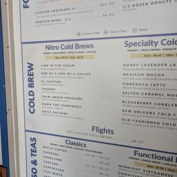 Partial menu Partial menu