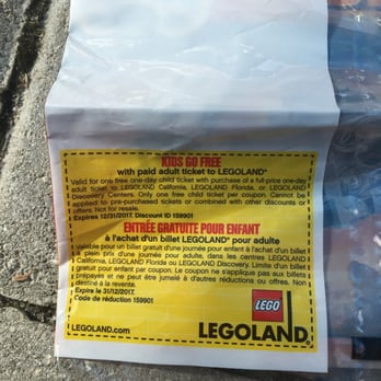 LEGOLAND - BEWARE if you have this coupon for a free child's ticket it's very misleading. - Amusement Parks Near Me - Winter Haven, Florida