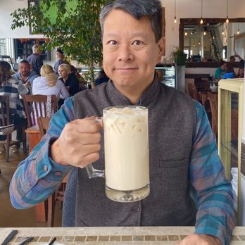 Asado Argentinian Grill - Horchata, just the way I like it, which is BIG. Salud! - Argentine Near Me - Orem, Utah