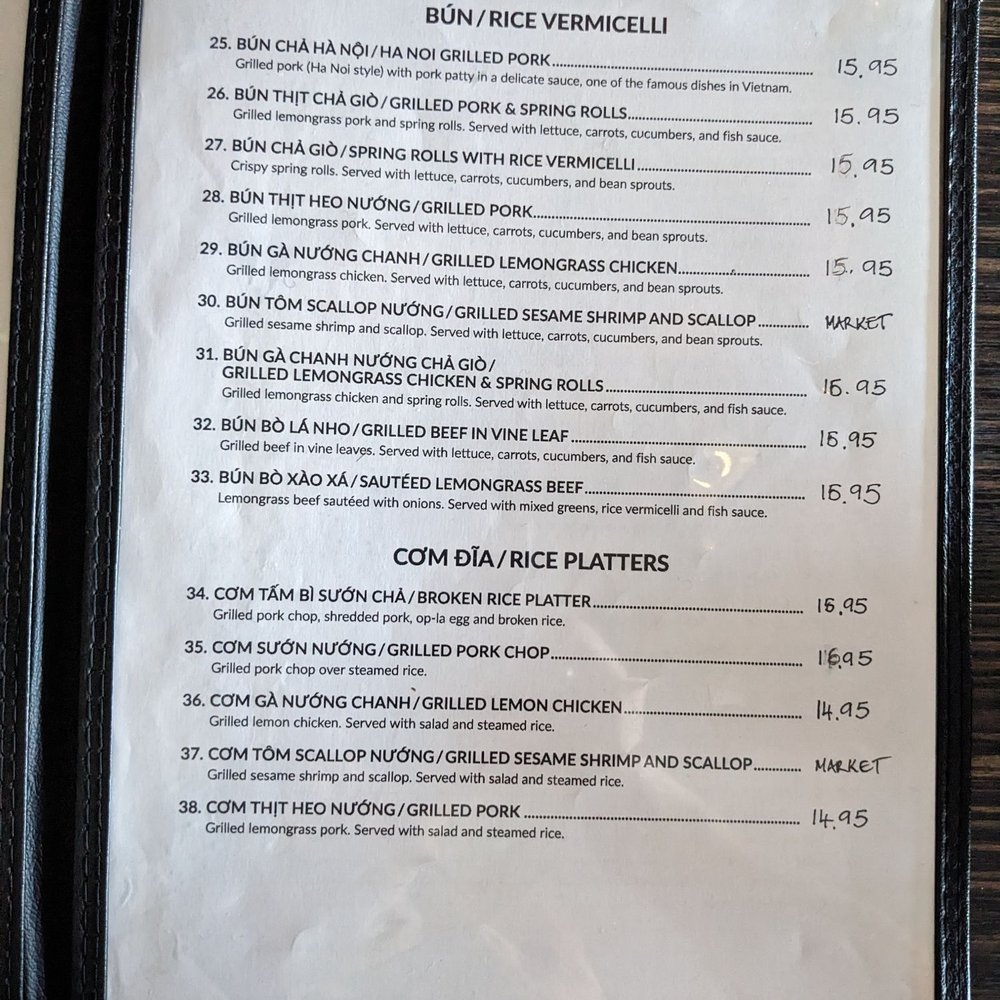 Bep Viet Restaurant - Menu 2023 - Vietnamese Near Me - Falls Church, Virginia