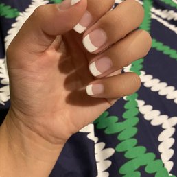 Gel mani with French Gel mani with French