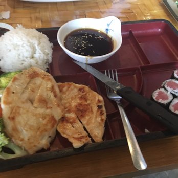 Sushi Hana - Lunch special- chicken teriyaki and tuna roll - Japanese Near Me - Towson, Maryland Sushi Hana - Lunch special- chicken teriyaki and tuna roll - Japanese Near Me - Towson, Maryland