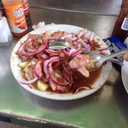 Mariscos Don Trini - Tostada de Aguachile
