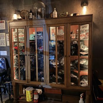 The Factory Bar - The merch area at the factory bar - Cocktail Bars Near Me - Richmond, California