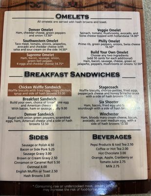 Menu photo 2 Muzzle Loader Cafe Billings, MT