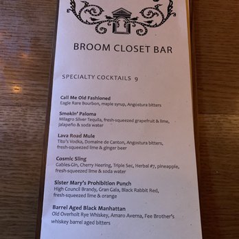 Broom Closet - Pubs Near Me - Bend, Oregon