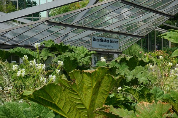 Photo of Tropengewächshäuser des Botanischen Gartens - Hamburg, HH, DE.